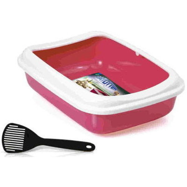 Atvērta kaķu tualete ar lāpstiņu Junior cm 38 x 28 x 10,5 h