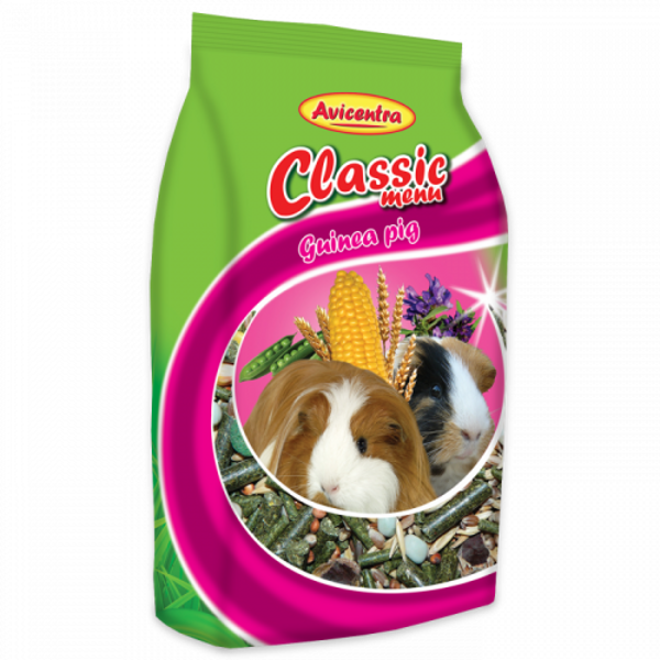  AVICENTRA Classic Menu for guinea pig 1kg - Barība jūras cūciņām