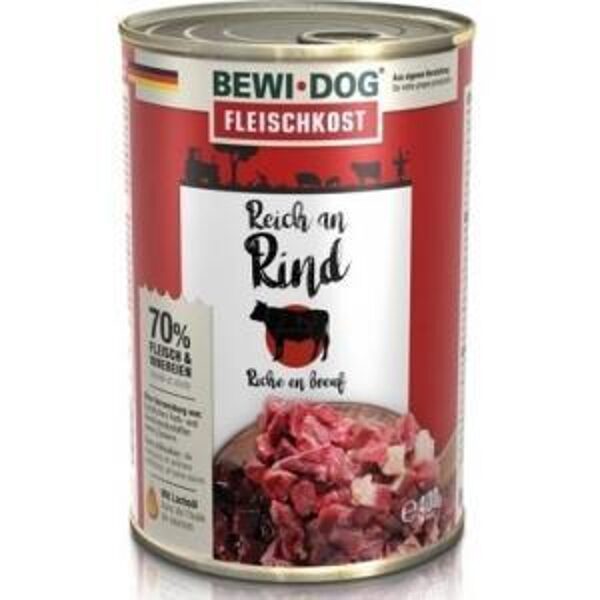 Bewi Dog rich in Beef 400 g