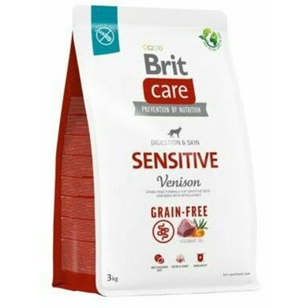 Brit Care Gf Sensitive Venison 3kg 