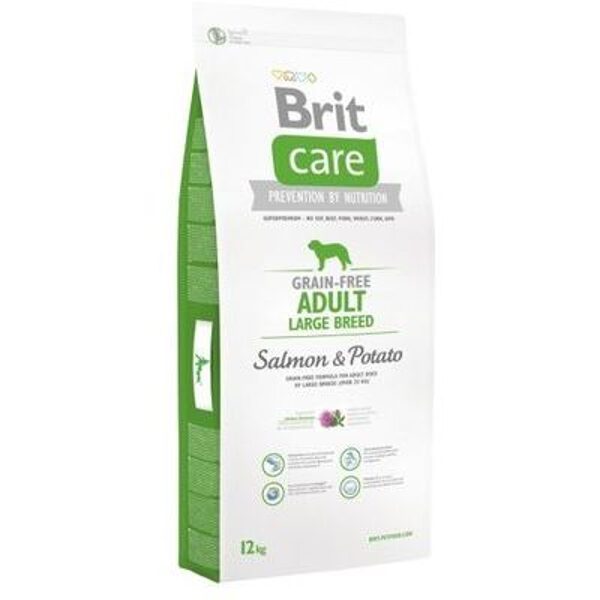 Brit Care Grain-free Adult Large Breed Salmon & Potato 12 kg