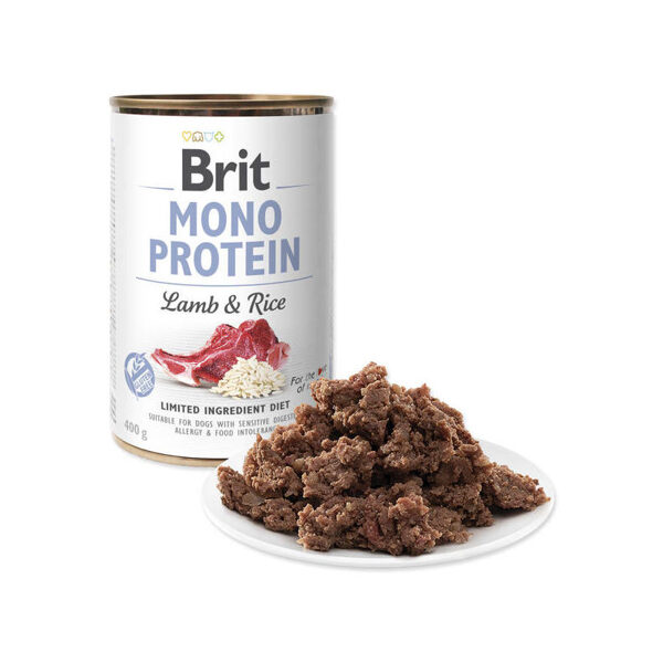 Brit Care wet Mono Protein Lamb & Rise 400g