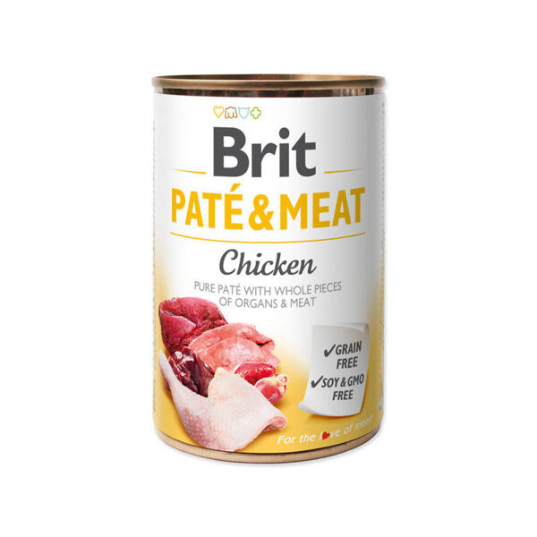 BRIT CARE Chicken Pate & Meat 400g