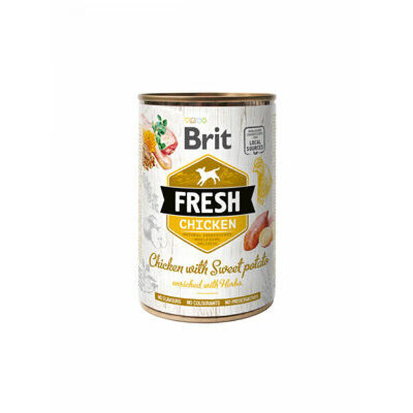 Brit Fresh Chicken & Sweet Potato 400 g