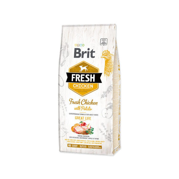 Brit Fresh Chicken with Potato Adult 12 kg
