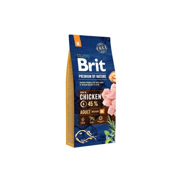 BRIT PREMIUM By Nature Adult M 15 kg