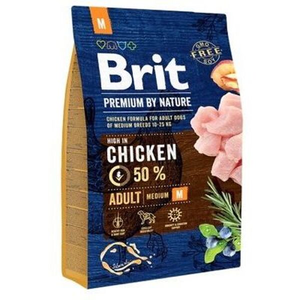 BRIT PREMIUM By Nature Adult M 3 kg 