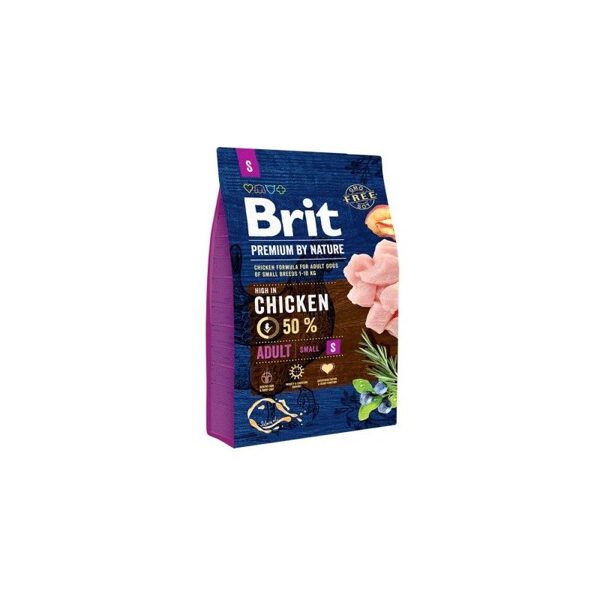 BRIT PREMIUM By Nature Adult S 3 kg