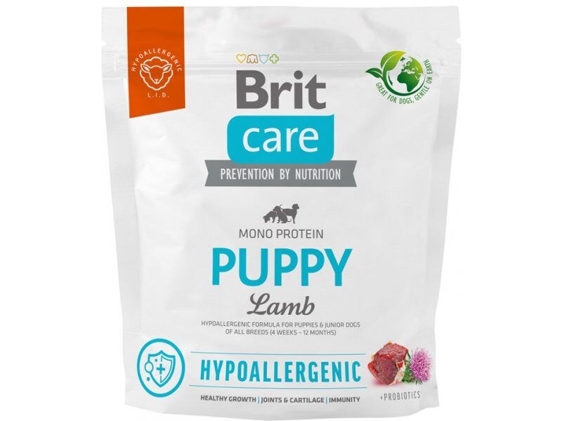 Brit Care Hypoallergenic Puppy Lamb 1 kg 