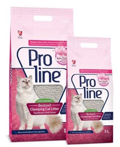 PRO LINE Baby Powder 5l - smiltis ar bērnu pūdera smaržu 