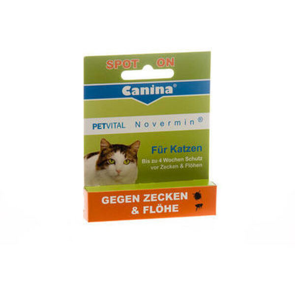 CANINA Petvital Novermin drops for cats 2ml