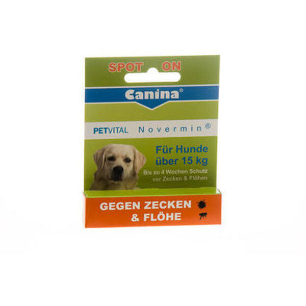 CANINA Petvital Novermin drops for dogs from 15kg