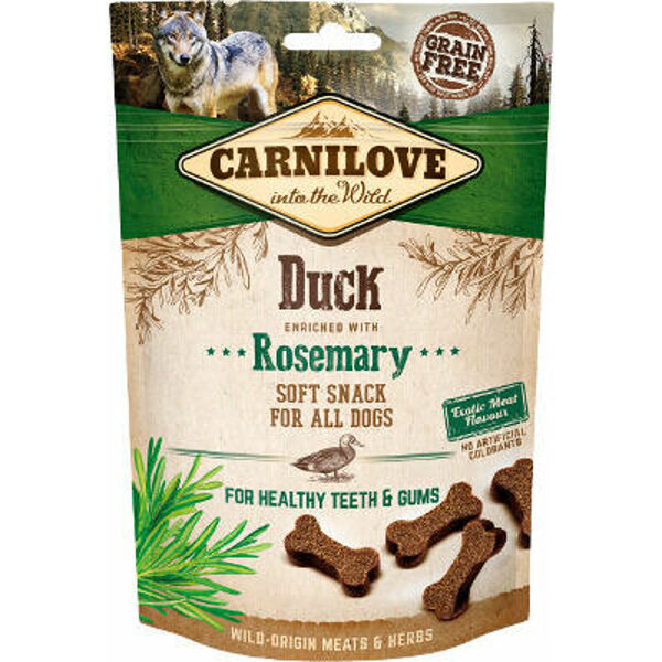 CARNILOVE Dog snack Duck with Rosemary 200 g - gardums suņiem
