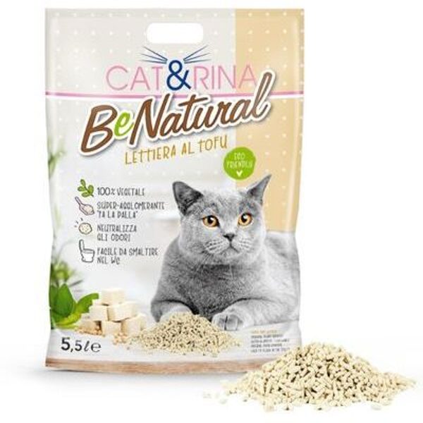 CAT&RINA Tofu 5.5L - Наполнитель для кошачьего туалета