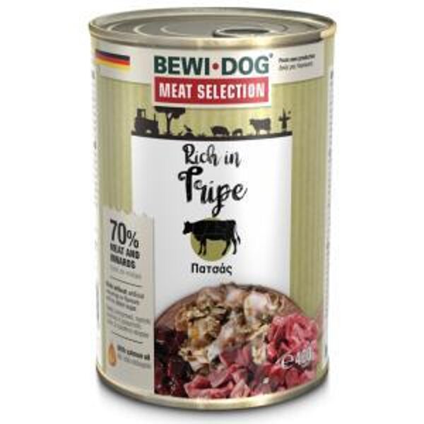 Bewi Dog rich in beef tripe 400 g