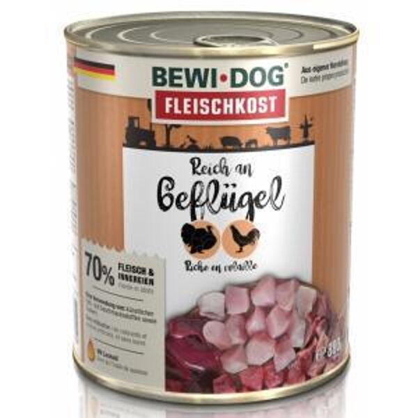 Bewi Dog rich in poultry 800 g