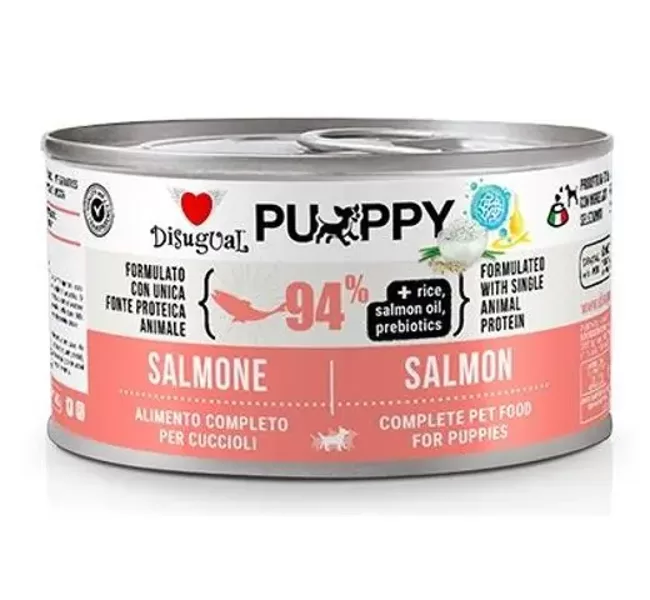 DISUGUAL Puppy Salmon 150g - консервы монопротеиновые для щенков (с лососем)