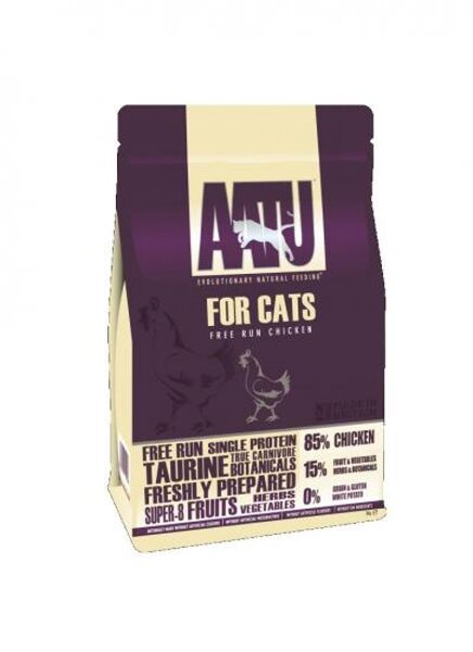 AATU Free Run CHICKEN for Cats 3 kg- sausā barība kaķiem ar vistas gaļu