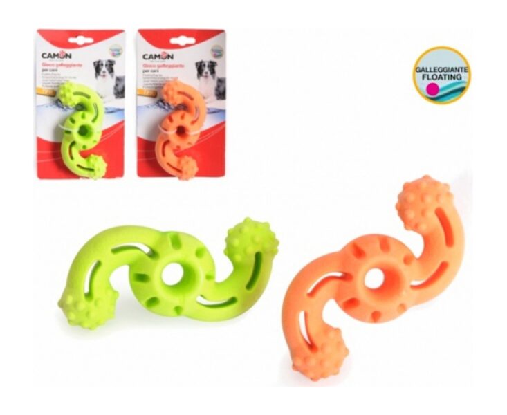 Camon Термопластическая резиновая S-образная Игрушка для собак, 13см