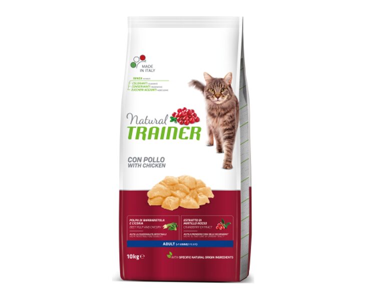 NATURAL TRAINER ADULT WITH CHICKEN, 10KG