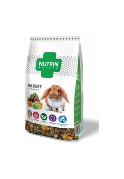 NUTRIN Nature - Rabbit 750g - PILNVĒRTĪGA BARĪBA TRUŠIEM