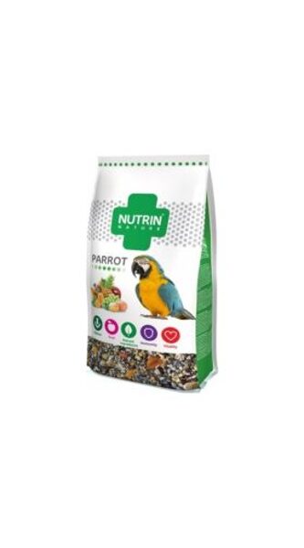 NUTRIN Nature - Parrot 750g - PILNVĒRTĪGA BARĪBA PAPAGAIĻIEM