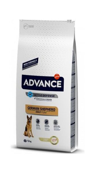 ADVANCE DOG GERMAN SHEPHERD 12 KG - ДЛЯ СОБАК ПОРОДЫ НЕМЕЦКАЯ ОВЧАРКА