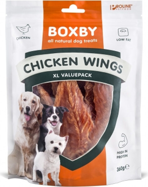 BOXBY CHICKEN WINGS 0,360KG 