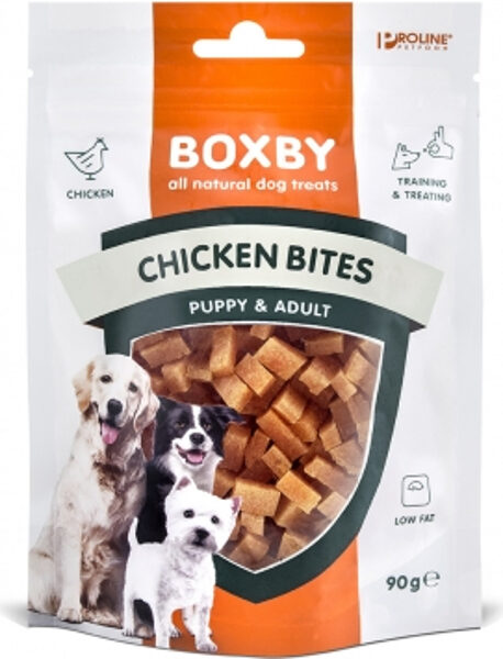 BOXBY CHICKEN BITES 90g 