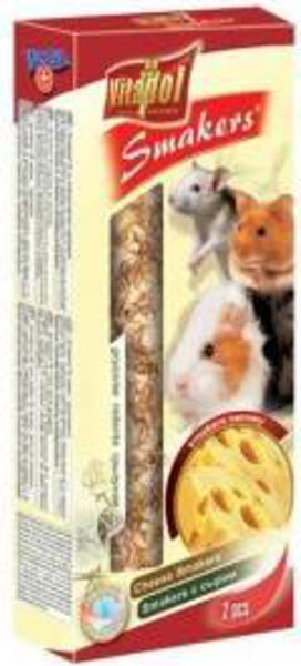 STANDARD Smakers cheese for rodents 2pcs 90g - Vitapol палочки с сыром для грызунов