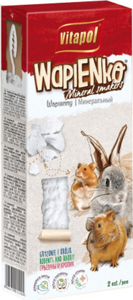 COMPLEMENTARY SMAKERS natural lime for rodents and rabbit 2pcs 135g