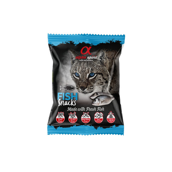 Alpha Spirit Cat Snack with Chicken 50g - gardumi ar vistas gaļu kaķiem