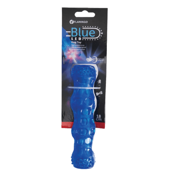    Flamingo палочка из прочного материала TPR длиной 18 см c LED - Игрушка для собак