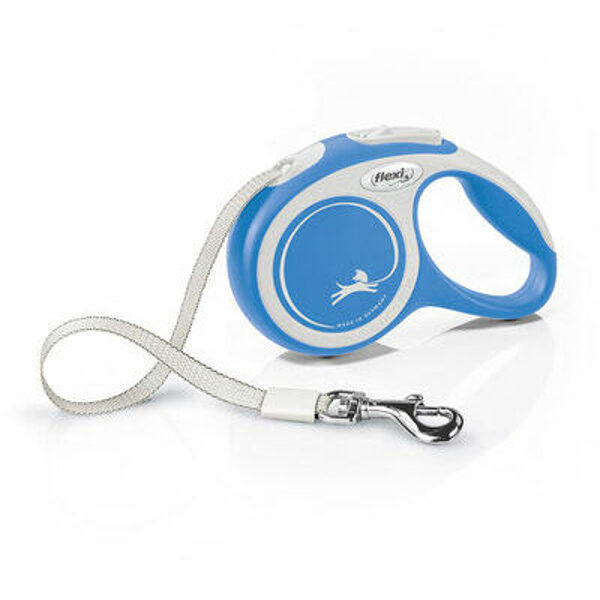 flexi New Comfort XS lente 3 m, blue - pavada suņiem