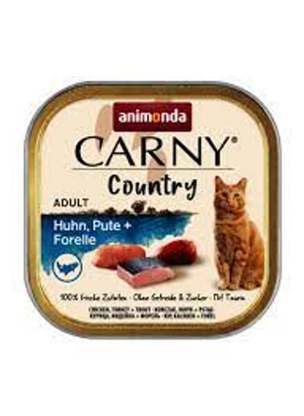 ANIMONDA CARNY COUNTRY 100 g (vista, tītars, forele)