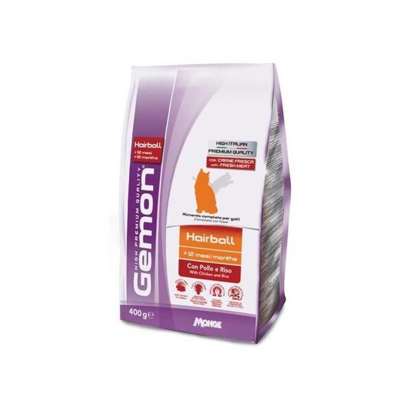 GEMON Cat Hairball with chicken & rice 0,4 kg
