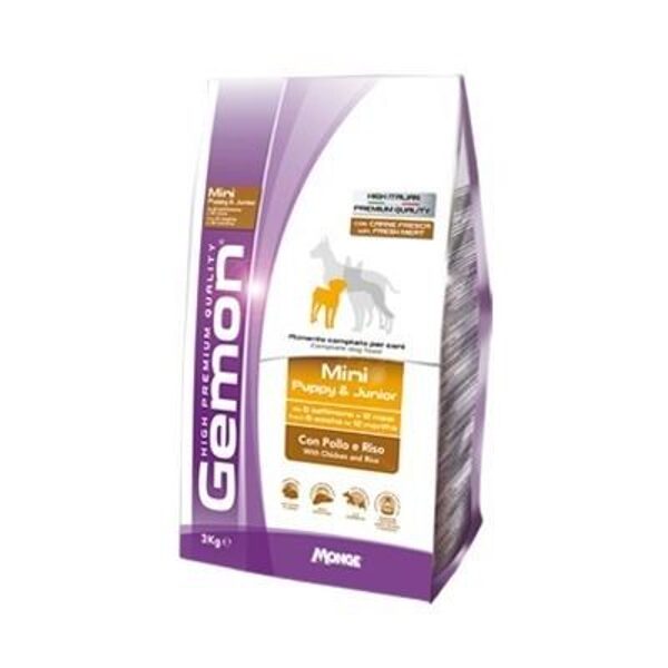 GEMON Dog MINI Puppy & Junior with chicken & rice 1kg 
