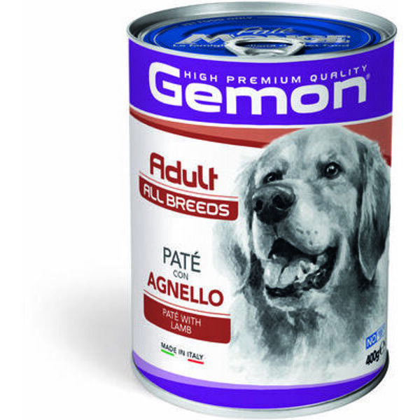 GEMON Dog pate Adult with lamb 0.4kg - паштет для собак