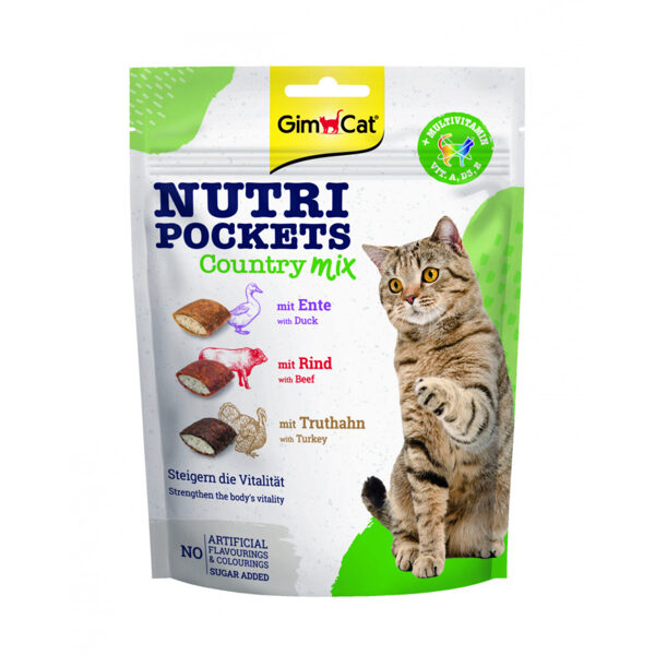 GimCat Nutri Pockets Country MIX 150g