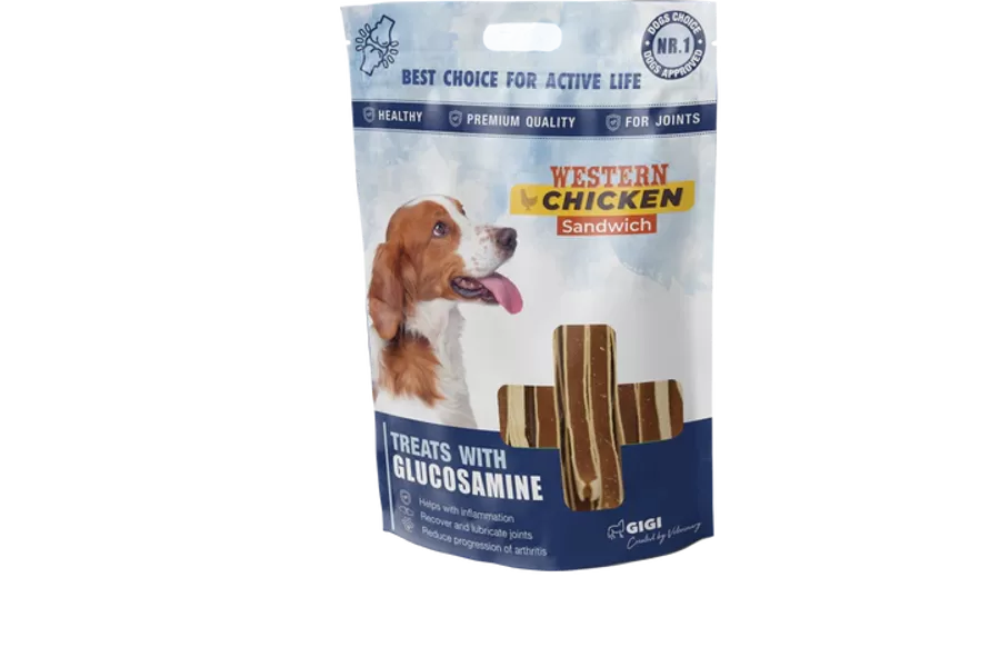 Gigi Western Chicken Sandwich 85 g - gardums suņiem ar glikozamīnu