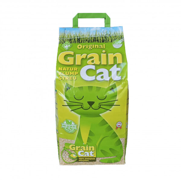 Green Cat kukurūzas kamolus veidojošie pakaiši Grain Cat 24 L