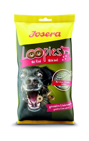 Josera Loopies with Beef 150g - kraukšķīgas kroketes suņiem ar liellopa gaļu