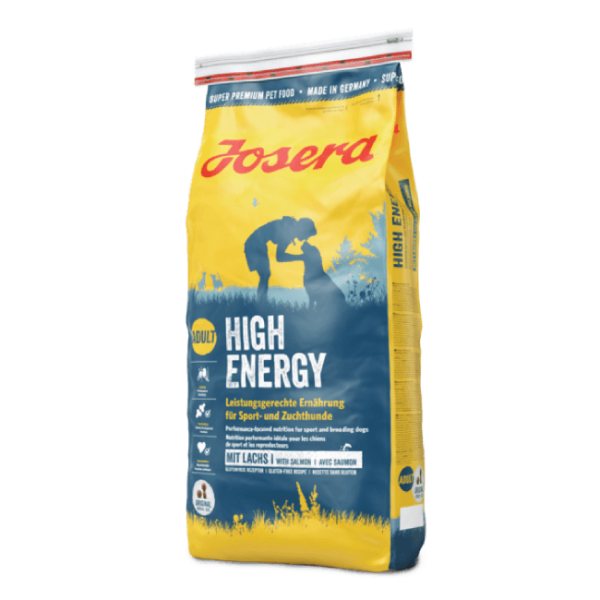 Josera  HIGH ENERGY 12.5 kg - sausā barība ar laša gaļu ļoti aktīviem pieaugušiem suņiem