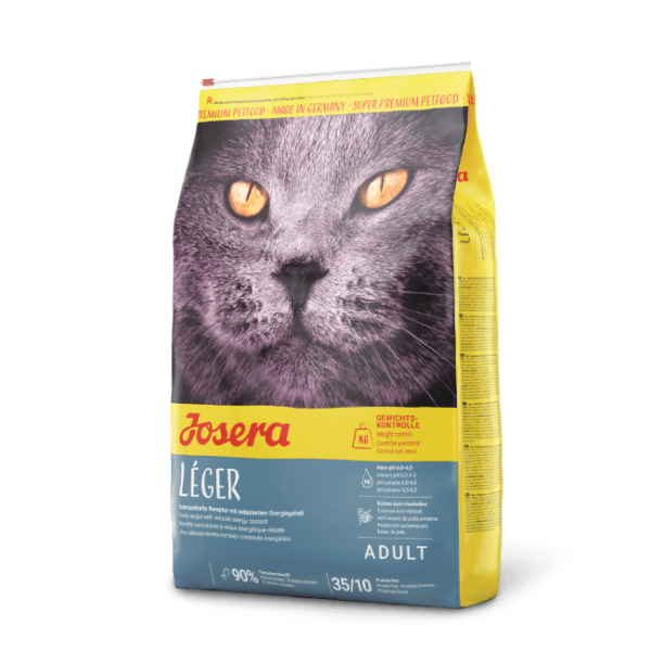 Josera Super Premium Leger Light 400g - kaķiem ar tendenci uz aptaukošanos, kastrētiem kaķiem