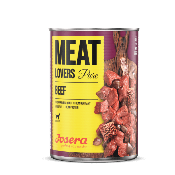 Josera suņiem Meat Lovers Pure Beef 800 g - консервы для собак (Говядина)