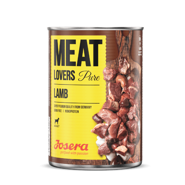 Josera suņiem Meat Lovers Pure Lamb 800g (Monoprotein) - консервы для собак (Баранина)