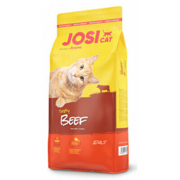 Josera JosiCat Tasty Beef 18 kg - Sausā barība pieaugušiem kaķiem ar liellopu gaļu