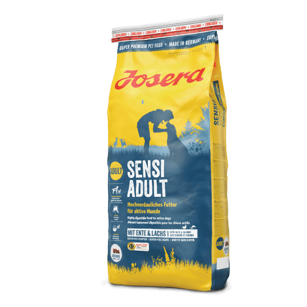 Josera  Sensi Adult 12.5 kg - Cухой корм Super Premium для взрослых собак с чувствительной пищеварительной системой с курицей, уткой, лососем и рисом