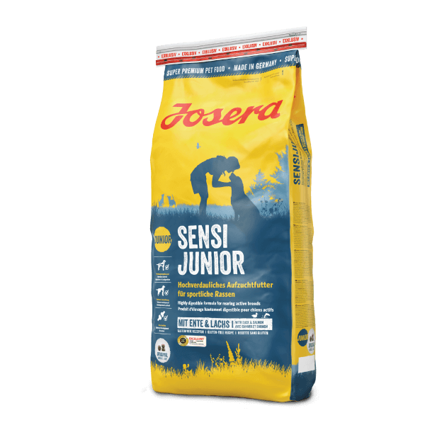 Josera Sensi Junior 15kg -  корм для щенков спортивных собак и щенков с чувстввительным пищеварением