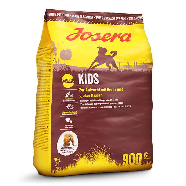 Josera Kids 900 g - Super Premium корм  для растущих щенков крупных и средних пород